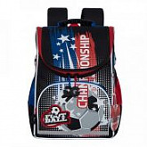 Рюкзак школьный GRIZZLY RAm-085-4 /2 blue/red