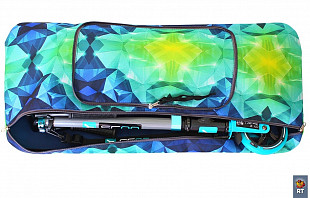 Чехол-портмоне для самоката Y-Scoo 145 Diamond Emerald blue/green