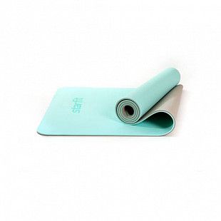 Коврик для йоги и фитнеса Starfit Core FM-201 TPE mint/gray (173х61х0,7)