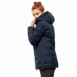 Куртка женская Jack Wolfskin Temple Hill Jacket midnight blue