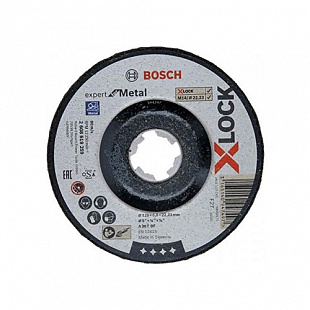 Круг отрезной Bosch 125х6.0x22.2 мм для металла X-LOCK Expert for Metal 2608619259