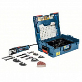 Многофункциональный инструмент (реноватор) Bosch GOP 55-36 L-BOXX + набор оснастки 0601231101