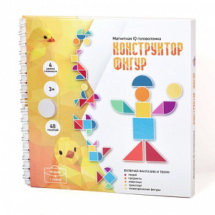 Игра магнитная Десятое Королевство IQ головоломка Конструктор фигур 02864