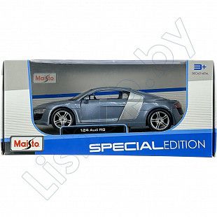 Машинка Maisto 1:24 Audi R8 (31281) silver