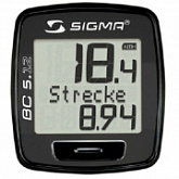 Велокомпьютер Sigma Sport BC 5.12 38956