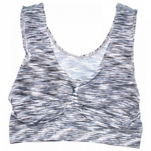 Майка спортивная женская Zez Sport PT-DBX gray