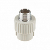 Ниппель ПП Av Engineering SUS 32х1" с наружной резьбой gray AVE158006