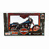 Масштабная модель мотоцикла Maisto 1:12 Харлей Дэвидсон 2004 Dyna Super Glide Sport (32320) dark blue/black