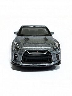 Машинка Bburago 1:43 Nissan GT-R (18-30000/18-30135) metallic silver