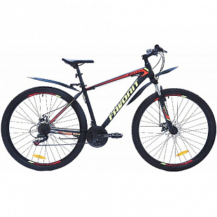 Велосипед Favorit Bullet MD 29" (2019) Black/Red/Yellow