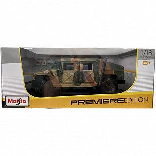 Масштабная модель автомобиля Maisto 1:18 Camouflage (36874) brown/green