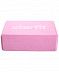 Блок для йоги  Starfit YB-200 EVA  22,5х15 см pink pastel