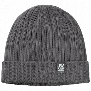 Шапка Jack Wolfskin 365 Stormlock Rip Knit Cap grey heather 1908331-6110