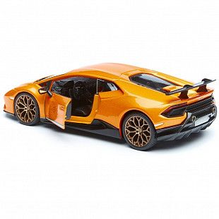 Коллекционная машина Bburago 1:24 Lamborghini Huracan (18-21092) yellow
