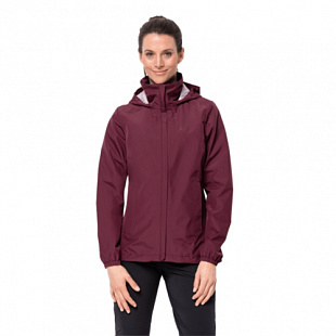 Куртка женская Jack Wolfskin Stormy Point Jacket W fall red