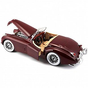 Машинка Bburago 1:24 Jaguar Xk 120 Roadster 1951 (18-22018) red