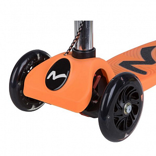 Самокат-кикборд Novatrack RainBow Подростковый Orange 120B.RAINBOW.OR8