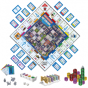 Игра настольная Hasbro "Монополия. Мегаполис" детская F1696