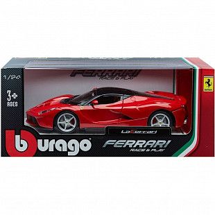 Коллекционная машина Bburago 1:24 LaFerrari (18-26001) red