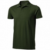 Поло мужское Elevate Seller army green 3809070
