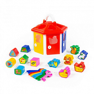 Игрушка Полесье Логический домик (в сеточке) 6196