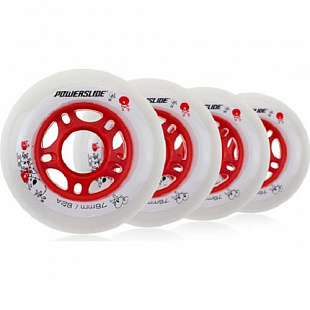 Комплект колес Powerslide Skull 76 мм/82a (4 шт) 905177/76