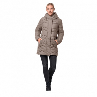 Пальто женское Jack Wolfskin Kyoto Coat W clay
