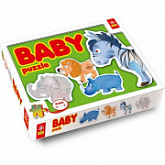 Пазл-Baby Trefl Африканские животные 4 шт 36012