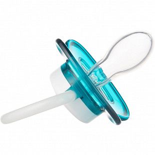 Пустышка Canpol babies Toys Силиконовая Симметричная 6-18 мес. (23/292) turquoise old
