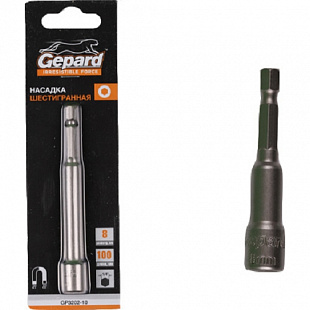 Насадка шестигранная магнитная Gepard 13х6,5 см GP3204-65