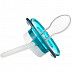 Пустышка Canpol babies Toys Силиконовая Симметричная 6-18 мес. (23/292) turquoise old