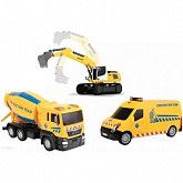 Набор строительной техники Dickie Toys 3 шт (203725002) yellow