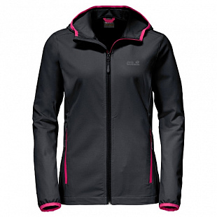 Куртка женская Jack Wolfskin Turbulence Jacket Women 1303652 dark grey