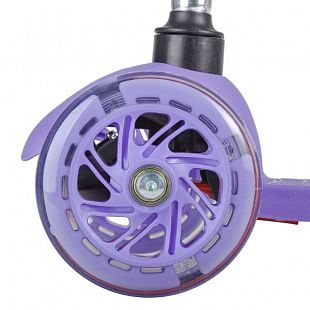 Самокат-кикборд Novatrack Disco-kids Violet 120H.DISCOKIDS.VL6
