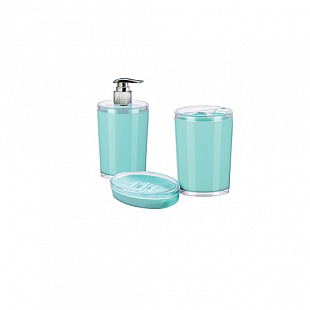 Набор аксессуаров для ванной комнаты Berossi Joli mint 175 х 95 х 152 мм АС47457000