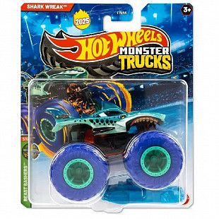 Машинка Hot Wheels Монстр трак Arabalar Shark Wreak (FYJ44 JCD80)
