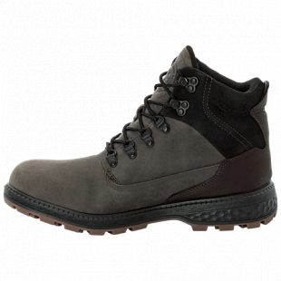 Ботинки мужские Jack Wolfskin Jack Texapore Mid M dark steel / black