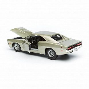 Машинка Maisto 1:24 Dodge Charger R/T 1969 (31256) beige