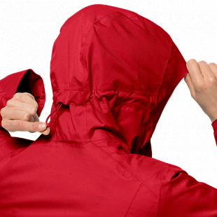 Куртка женская Jack Wolfskin Troposphere Jacket W red fire