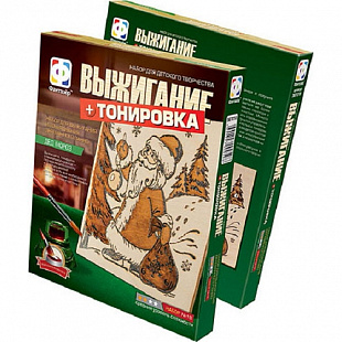 Творческий набор Fantazer 67763 Новый Год Выжигание «Дед Мороз» 367018