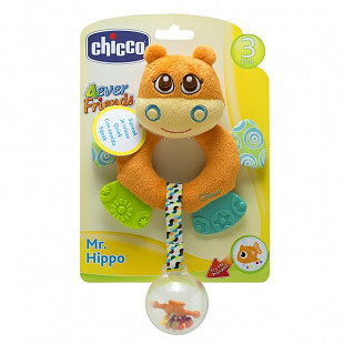 Игрушка-погремушка Chicco Бегемот Hippo 00007200000000
