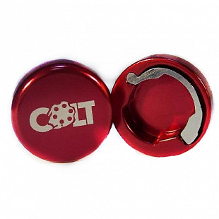 Заглушки руля Colt Bikes Lock Пара HY-ALC-105-3 Red