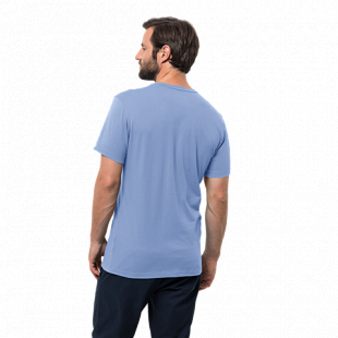 Футболка мужская Jack Wolfskin Palm Cove T M shirt blue