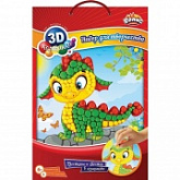 Набор для детского творчества Dalis Мозаика из пластилина Дракоша MC-302