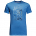 Футболка мужская Jack Wolfskin Atlantic Ocean T M wave blue