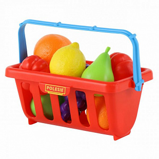 Игровой набор Полесье продуктов с корзинкой №2 (9) 46963