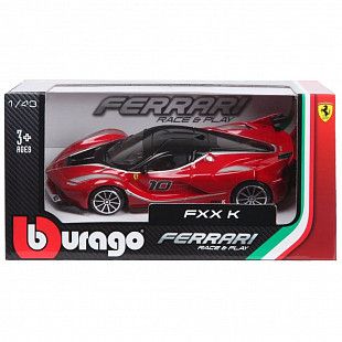 Машинка Bburago 1:43 Ferrari FXX K (18-36000/18-36024) red