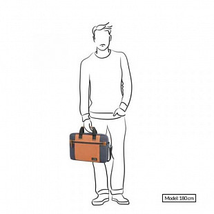 Сумка для ноутбука Samsonite Sideways 22N-11004 Orange/Blue