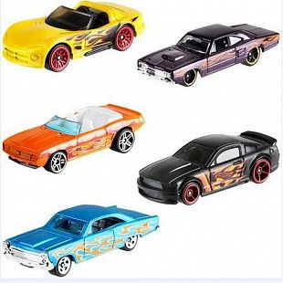 Набор подарочный Hot Wheels из 5 машинок (1806 FYL19)