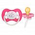 Пустышка Canpol babies Bunny&Company Латексная Круглая 0-6 мес. (23/277_pin) pink